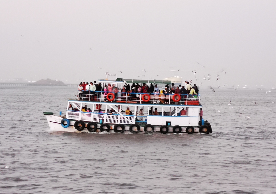 孟買 Mumbai 象島海上遊